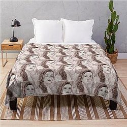 Beautiful Alia Bhatt Throw Blanket