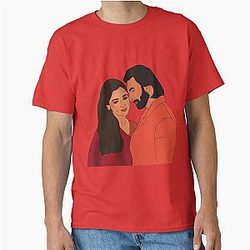 Rocky Aur Rani Ki Plane - Alia Bhatt Ranveer Singh Classic T-Shirt