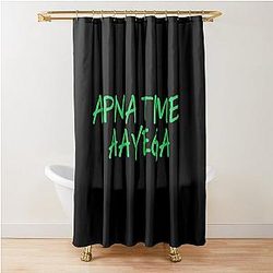 Apna Time Aayega - Gully Boy Bollywood Movie Shower Curtain starring Ranveer Singh & Alia Bhatt