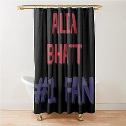 Alia Bhatt - Fan Shower Curtain