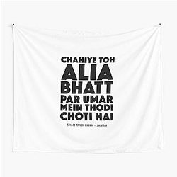 Chahiye Alia Bhatt Tapestry