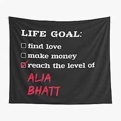 Alia Bhatt - Life Goal Tapestry