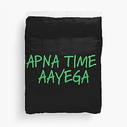 Apna Time Aayega - Gully Boy Bollywood Movie Ranveer Singh Alia Bhatt Duvet Cover