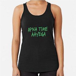 Apna Time Aayega - Gully Boy Bollywood Movie Nan Racerback Tank Top