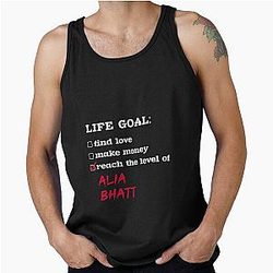 Alia Bhatt Life Goal Tank Top