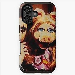 Alice Cooper & Miss PPiggy iPhone Tough Case