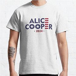 Alice Cooper for President 2024 Classic T-Shirt