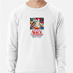 Alice in Wonderland My Favorite Childhood Film Alice In Wonderland Sweatshirts