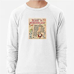 Alice in Wonderland The World Is My Stage Alice In Wonderland Sweatshirts