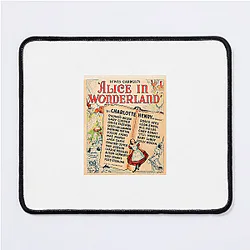 Alice in Wonderland The World Is My Stage Alice In Wonderland Mouse Pads