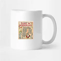 Alice in Wonderland The World Is My Stage Alice In Wonderland Mugs