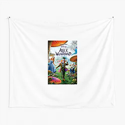 Alice in Wonderland Beyond The Screen Alice In Wonderland Tapestries