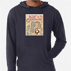 Alice in Wonderland The World Is My Stage Alice In Wonderland Hoodies