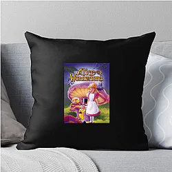 Alice in Wonderland Unforgettable Characters Alice In Wonderland Pillows Cover