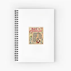 Alice in Wonderland The World Is My Stage Alice In Wonderland Notebook