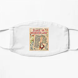 Alice in Wonderland The World Is My Stage Alice In Wonderland Face Masks
