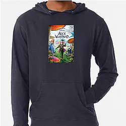 Alice in Wonderland Beyond The Screen Alice In Wonderland Hoodies