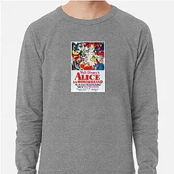 Alice in Wonderland My Favorite Childhood Film Alice In Wonderland Sweatshirts