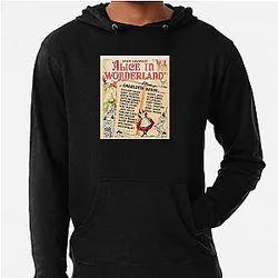 Alice in Wonderland The World Is My Stage Alice In Wonderland Hoodies