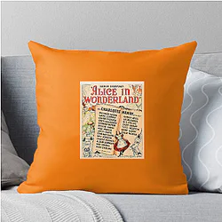 Alice in Wonderland The World Is My Stage Alice In Wonderland Pillows Cover
