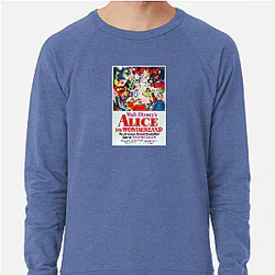 Alice in Wonderland My Favorite Childhood Film Alice In Wonderland Sweatshirts