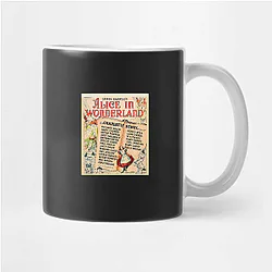 Alice in Wonderland The World Is My Stage Alice In Wonderland Mugs
