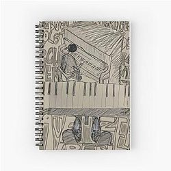 miss alligatoah hard Spiral Notebook