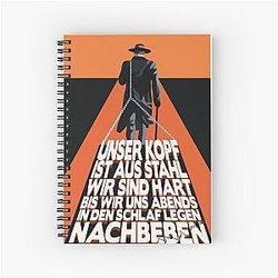 Alligatoah aftershocks Spiral Notebook