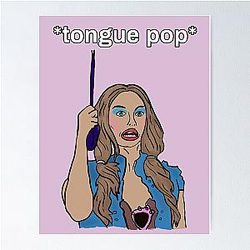Alyssa Edwards tongue pop Poster