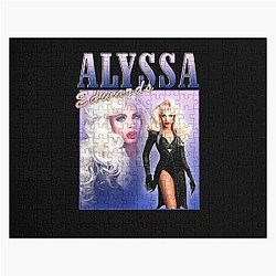 Alyssa Edwards vintage retro design   Jigsaw Puzzle