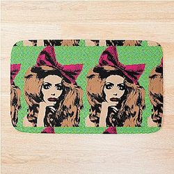 Alyssa Edwards style pop art Bath Mat