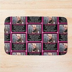 Alyssa Edwards Trading Card Bath Mat