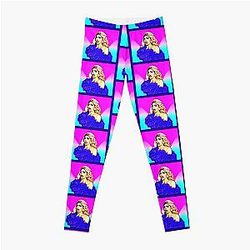 Alyssa Edwards face Leggings