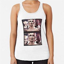 Alyssa Edwards double feature Racerback Tank Top