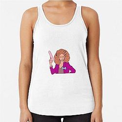 Alyssa Edwards Gun Annie Oakley Werk Room Racerback Tank Top