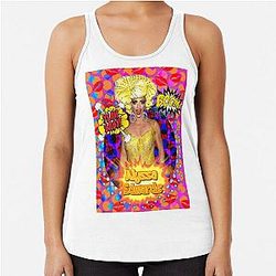 Alyssa Edwards "TonguePopArt" Racerback Tank Top