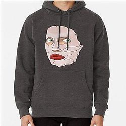 Copia de Queen Alyssa Edwards with a facemask Pullover Hoodie