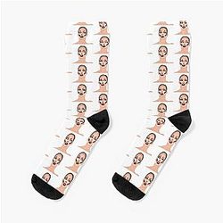 Alyssa Edwards getting ready Socks