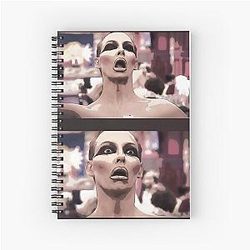 Alyssa Edwards double feature Spiral Notebook