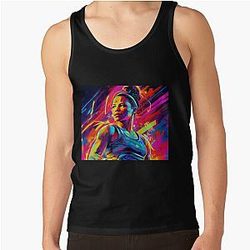 UFC Champion Amanda Nunes Reigning UFC Icon in Dazzling Tank Top
