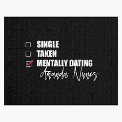 Mentally Dating Amanda Nunes Jigsaw Puzzle
