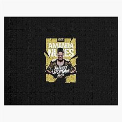 Amanda Nunes Baddest Woman UFC Champion Jigsaw Puzzle