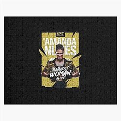 Amanda Nunes Baddest Woman Alive UFC Champion Jigsaw Puzzle