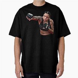 Amanda Nunes Oversized T-Shirt, Funny Shirt with Amanda Nunes Sticker Amanda Nunes Shirt