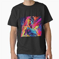 UFC Champion: Amanda Nunes - Reigning UFC Icon in Dazzling Glory T-Shirt