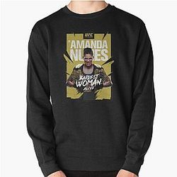 Amanda Nunes Baddest Woman UFC Champion Pullover Sweatshirt