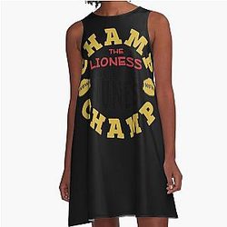 Amanda Nunes The Lioness Merch Essential A Line Dress