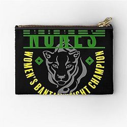 Amanda Nunes The Lioness Zipper Pouch
