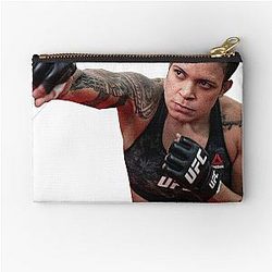 HOT Amanda Nunes Shirt, Funny shirt, Zipper Pouch with Amanda Sticker