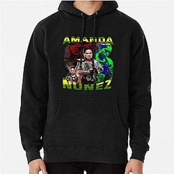 Amanda Nunes 90s Pullover Hoodie